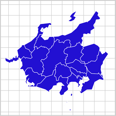関東中部 地図