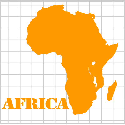 アフリカ 地図