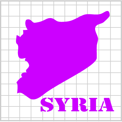 シリア 地図
